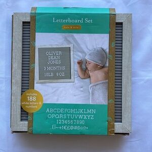 Kate & Milo Letterboard Set with White Letters